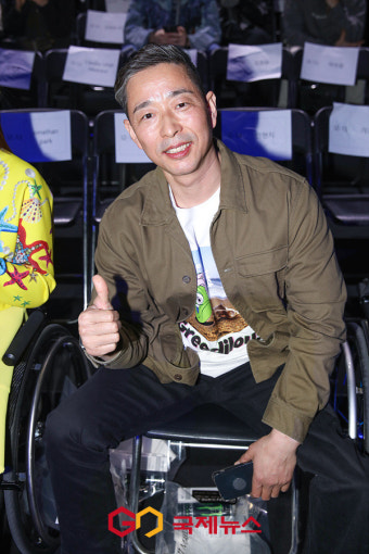 [GJ포토] 한민수, '평창 캡틴의 DDP 나들이'(서울패션위크 그리디어스)