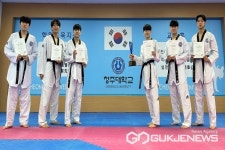 청주대 태권도부, 50회 대학선수권 銀·銅 획득