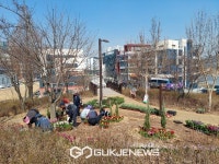 시흥시, 은계호수공원 LED고보조명 및 꽃길 설치