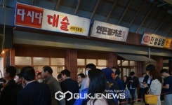 김태흠 지사, 예산상설시장 재개 방문 통큰 지원 약속!