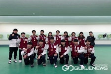 청주 복대중학교 사격부, 52회 충북소년체육대회 메달 5개 수확