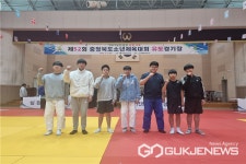 옥천중학교 유도부, 제52회 충북소년체육대회 금메달 3개 획득