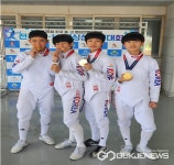 진주제일중학교, 펜싱선수권대회서 독보적 실력 확인