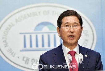 김학용, 원내대표 출마선언 '민생 최우선으로 총선에서 승리할 것'