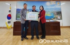 송민자동차공업사, 제천시 신백동에 100만원 기탁