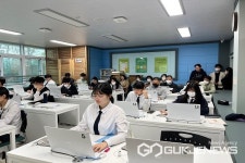 진천 이월중학교, 챗GPT활용 창작동화 공개수업 전개