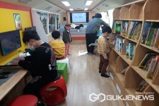 옥천 군서초등학교, 독서 체험활동 실시