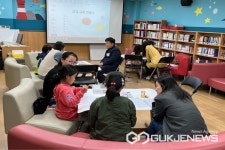괴산 목도초등학교, 목도 가족 독서 톡톡(Talk Talk) 첫 모임 운영