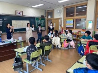 완주군교육통합지원센터, 삼례초등학교 행복 어울림 프로젝트 진행      