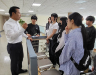 최경식 시장과 깜짝 만남에  인월중학교 민주시민교육, 더 풍성해졌다.