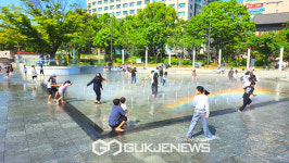 양천구, 바닥분수 등 수경시설 12개소 본격 가동