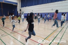 음성 무극초등학교, 교내 줄넘기대회 열려