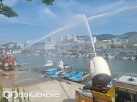 사하소방서, 가뭄 대비 비상소방용수 확보 훈련