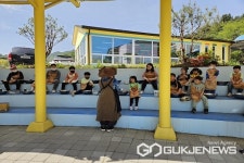 음성 소이초등학교 병설유치원, 지구 지키는 에코백 만들기 진행