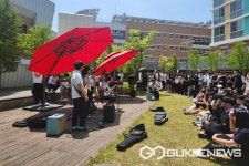 진천 광혜원고등학교, 쉼과 나눔이 있는 사제동행 버스킹 열어