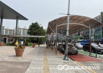 충주시, 공용버스터미널 앞 버스·택시승강장 환경개선