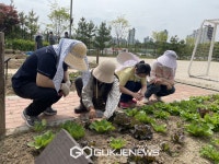 양주시, 정서 안정과 치유농업...도담학교에 치유 텃밭 운영