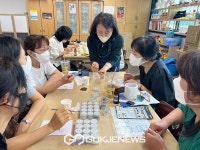 서울 강서고, 열린교실로 지역주민들과 전통칠보공예 수업 공유