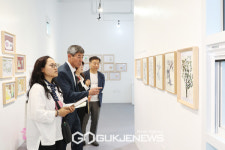 보령시, 남대천 마을미술관 'ㅂ' 개관...첫 전시회