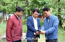 김동근 의정부시장, 금오동 꽃동네 민원 현장 방문