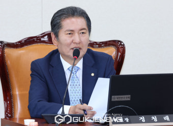 발언하는 정청래 과학기술정보방송통신위원회 위원장