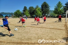 음성 원남초등학교 학생자치회, 전교생 다모임 축구 리그전 실시