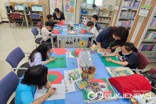 청주 오창초등학교, 독서수업 실시