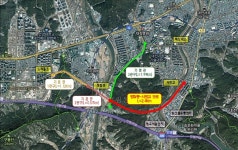 대전시, 정림중 ~ 사정교간 2.4Km 도로개설공사 하반기 착공
