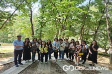 청주 성화초등학교에 전북교육청 장학사 일행 방문, 생태환경교육과정 시찰