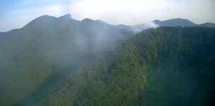 경남 함안 산불발생..2시간 10분만에 진화 완료