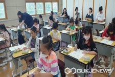 옥천 장야초등학교, 1학기 방과후학교 학부모 공개 수업 실시