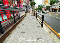 양천구, 급경사지 오목로 2km 구간 보도블록 전면 교체