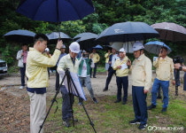 최기문 영천시장, 저수지 정비사업 현장점검→사전 재해예방