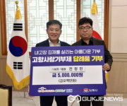 ㈜NTI 전청민 대표 · J&S엔지니어링 이경석 대표, 김제시에 各 500만원 기탁