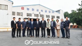 강수현 양주시장, 관내 기업 방문...애로사항 청취