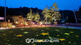 청양군, 청양문화예술회관 실외 정원 군민들의 큰 사랑