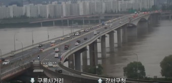 폭우로 통제...서울 올림픽대로 현재 교통상황은?