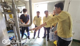 한국환경공단 부울경본부, 폭우피해 공공하수도시설 긴급 복구 지원