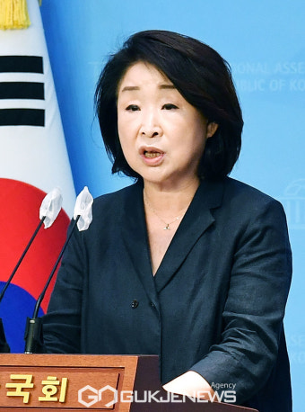 정의당 심상정 의원 기자회견