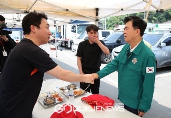 김태흠 지사, 특별재난지역 선포 '4개 시군' 찾아 이재민 격려!
