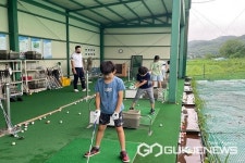 진천 구정초등학교, 프로 골퍼와 함께 골프 동아리 운영
