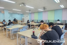 청주 미원중학교, 방학중 스터디 카페 운영