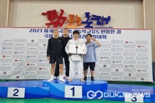 음성 무극중학교 이창아, 유도연맹전 겸 유·청소년 파견 선발대회 정상