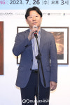 [GJ포토] 아트코리아미술대전서 인사말 하는 종로구청 임근래 문화관광국장