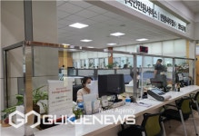 부산 해운대구, 구청 민원실 안전강화 유리 설치