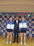 장수군청 탁구 선수단,  2023 추계회장기 실업탁구대회 여자복식 1위 달성!