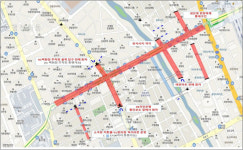 대전 0시 축제 교통통제·차량통제 구간 알아보기...버스 노선도 우회