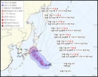 날씨, 6호태풍 카눈 