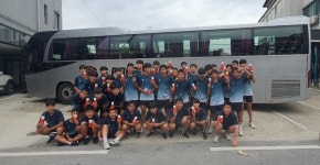 주)네오메디컬코스메틱, 경기SFC U-15 축구팀에 300만원 상당 리커버리 크림 후원
