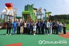 음성 감곡생활체육공원 어린이놀이터 준공식 개최